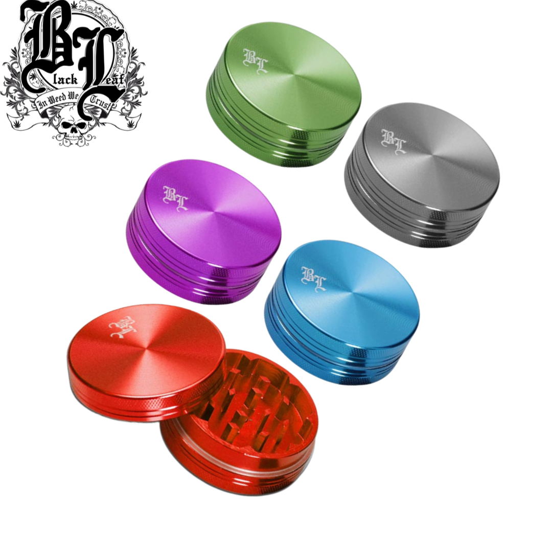 Grinder, Black Leaf®, Anodisiert, 2-tlg. Übersicht